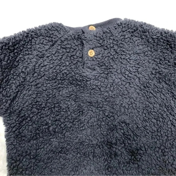 PL Baby Sweatshirt Rocket Ship Fuzzy Blue  Size 0-3 Months - Picture 15 of 16